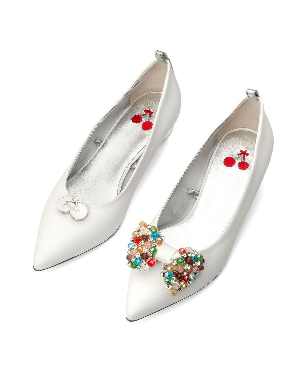 Cherriots | Wine Grapes ^ Cherry Cone ~ Silver * à la Topless