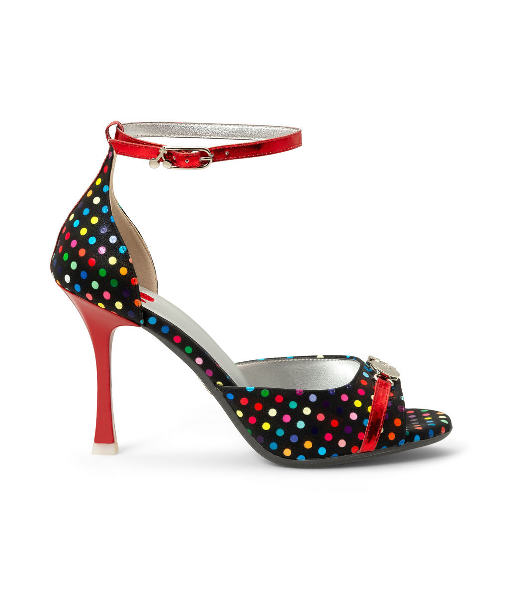 Popsandals | Recycled Leather ^ Stroon ~ Red * à la Topless