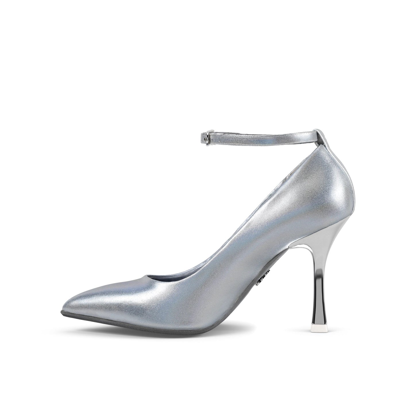 Pumpsicles | Recycled Leather ^ Stroon ~ Silver * à la Magnetic