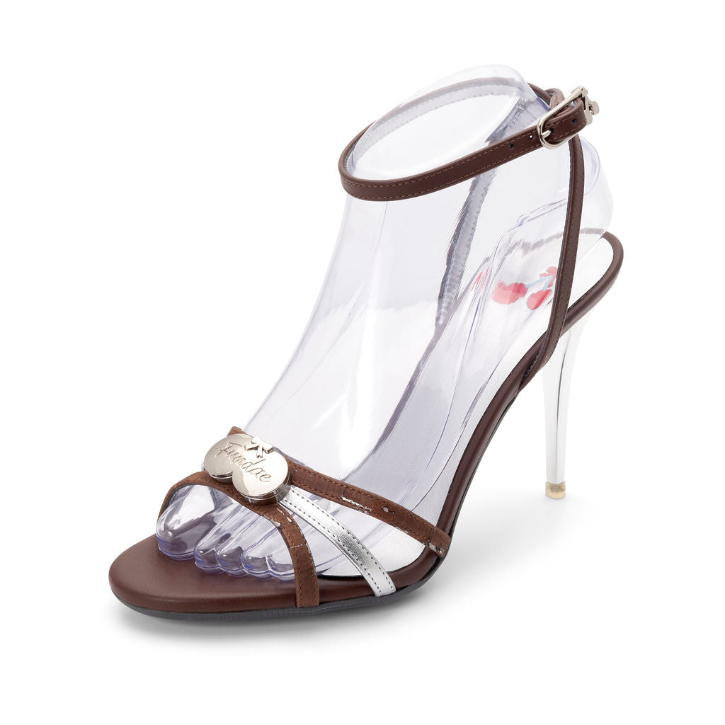 Popsandals | Wine Grapes ^ Stiletto Stick ~ Silver * à la Mode